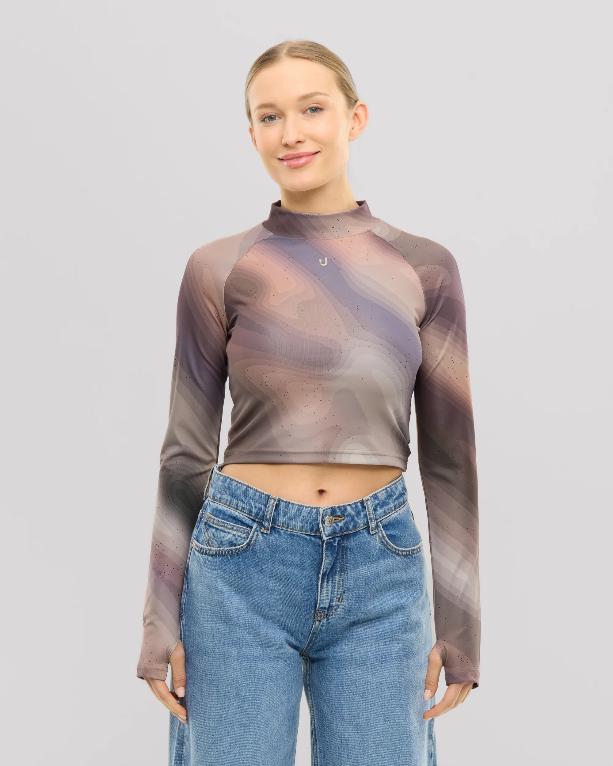 Cropped Longsleeve "Amber"