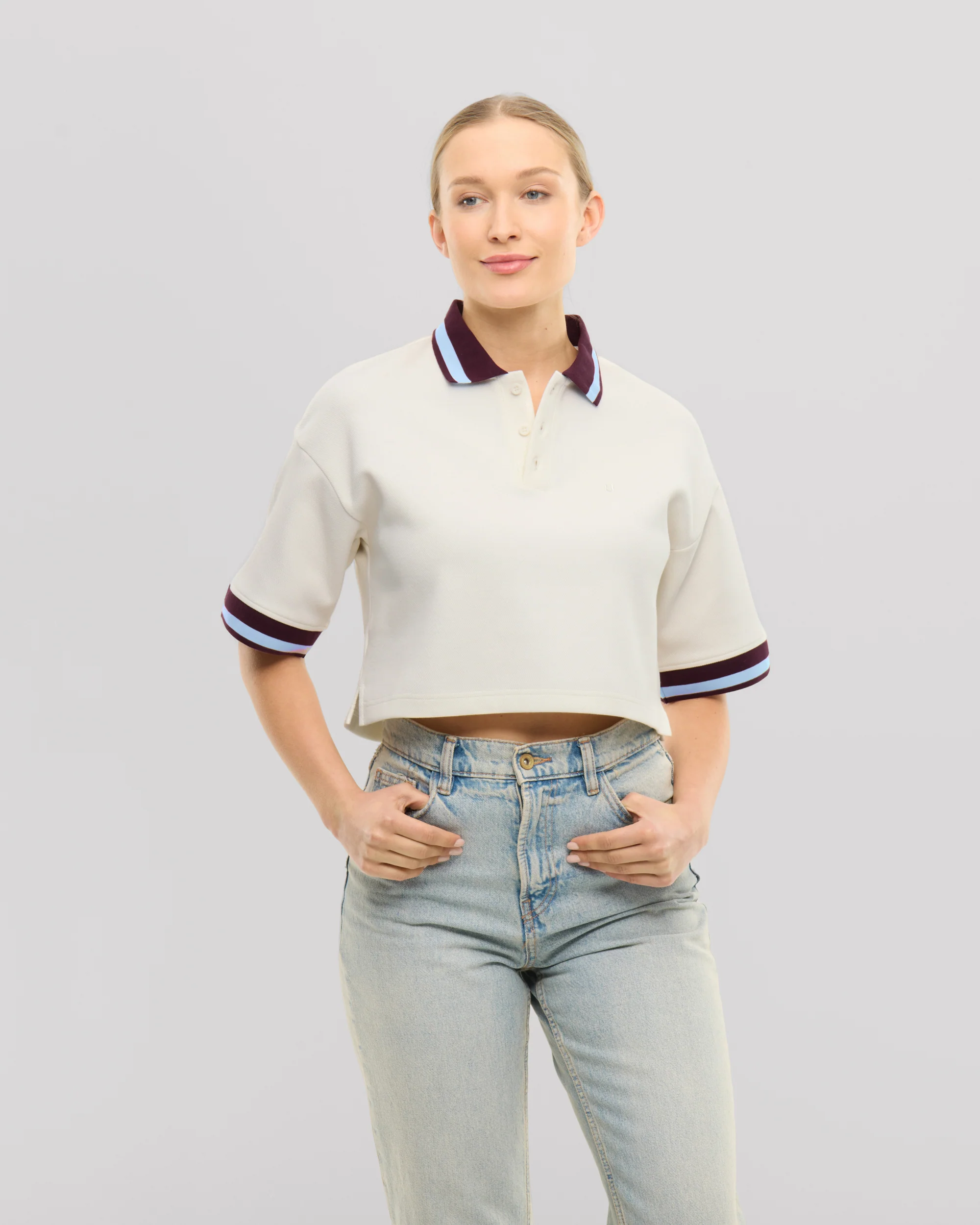 Cropped Poloshirt "Abbie" - Image 7